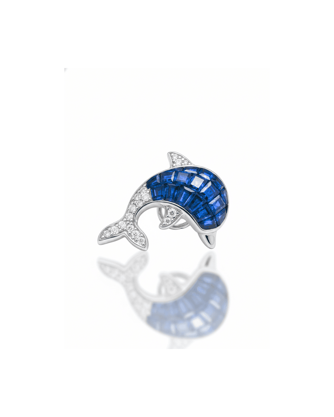 925 sterling silver 925 Silver Indigo Delphic Women's Studs view 2 India