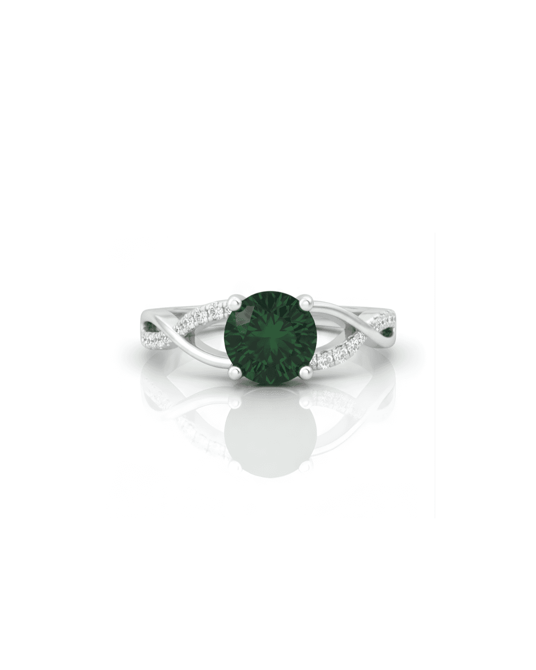 925 sterling silver 925 Silver Olive Women's Ring view 2 India