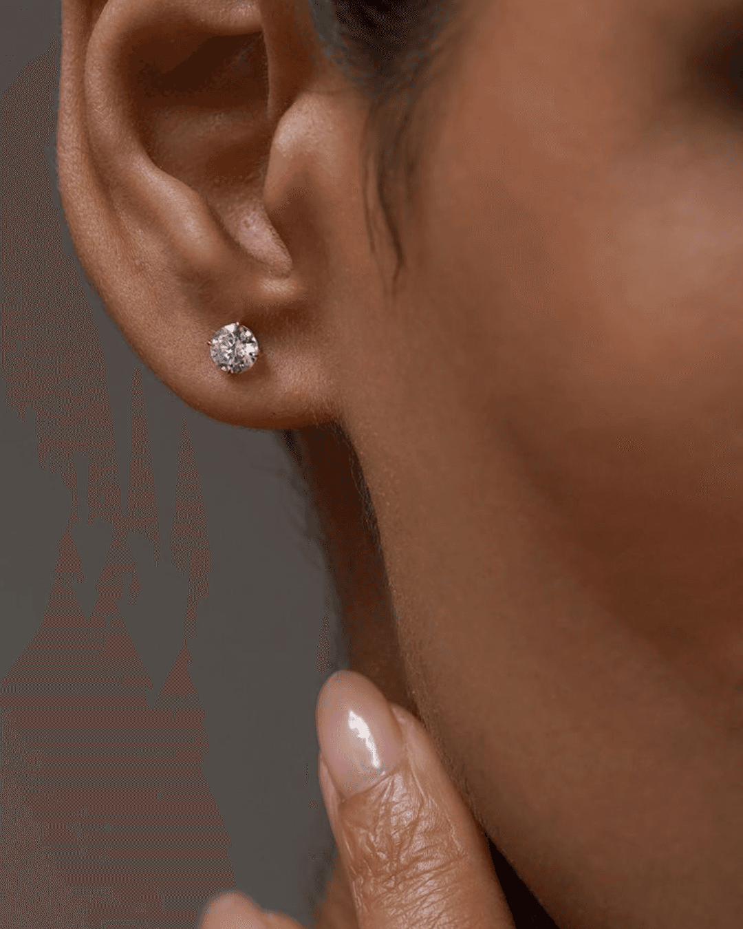 925 sterling silver 925 Silver Dot Women's Studs view 3 India