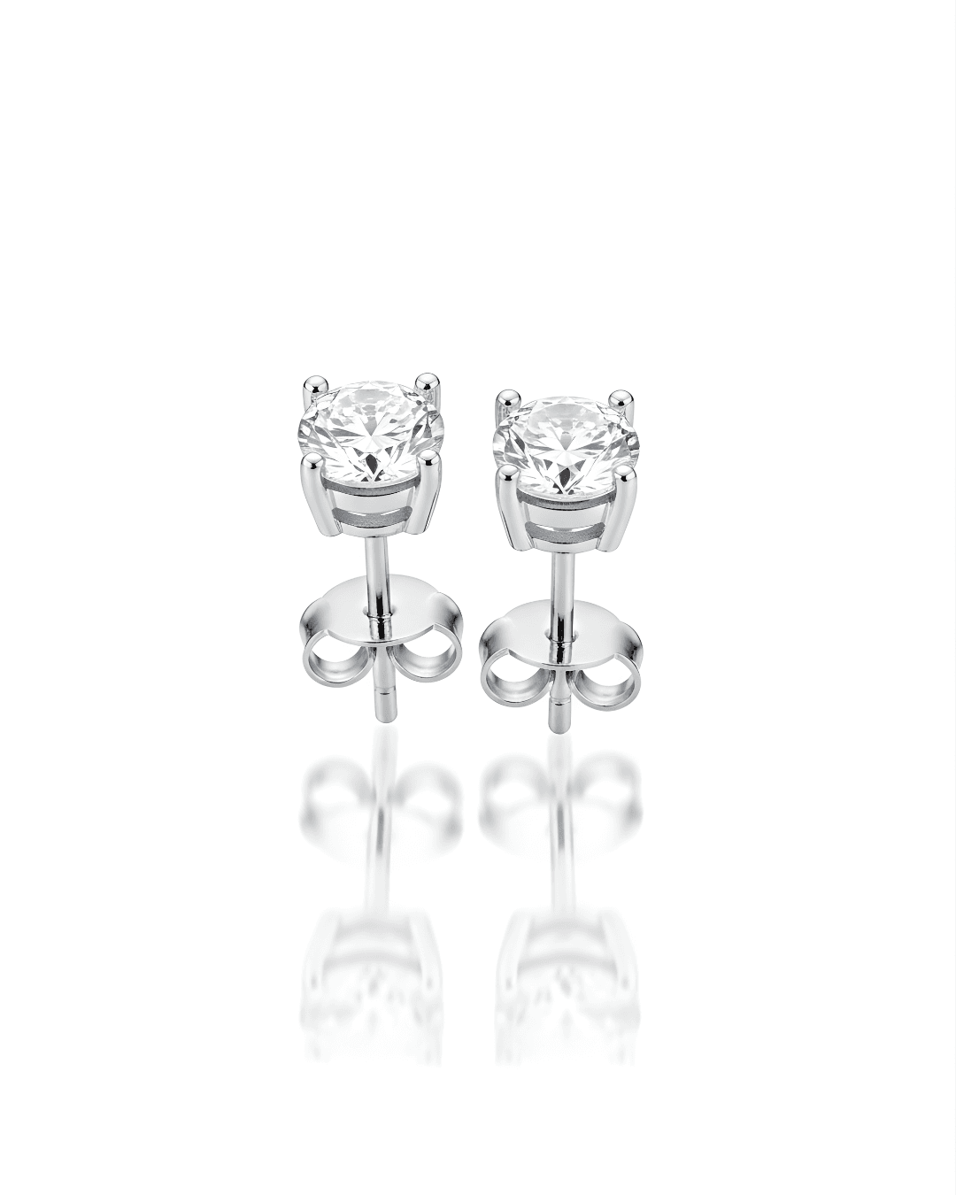 925 sterling silver 925 Silver Dot Women's Studs view 2 India