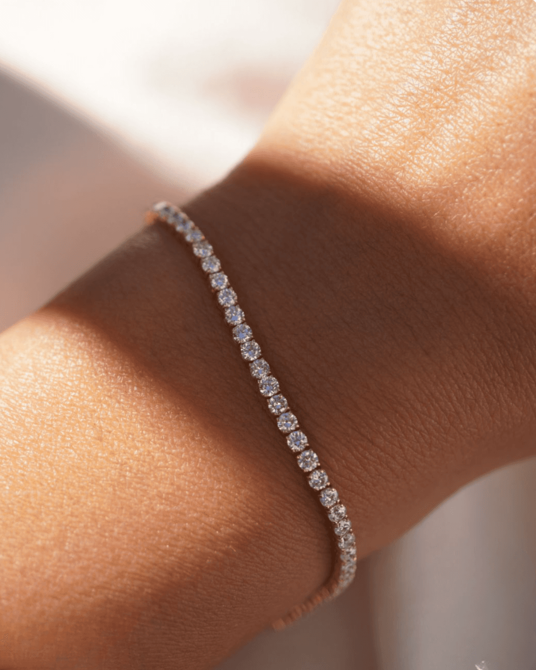 925 sterling silver 925 Silver Verve Tennis Women's Bracelet view 3 India