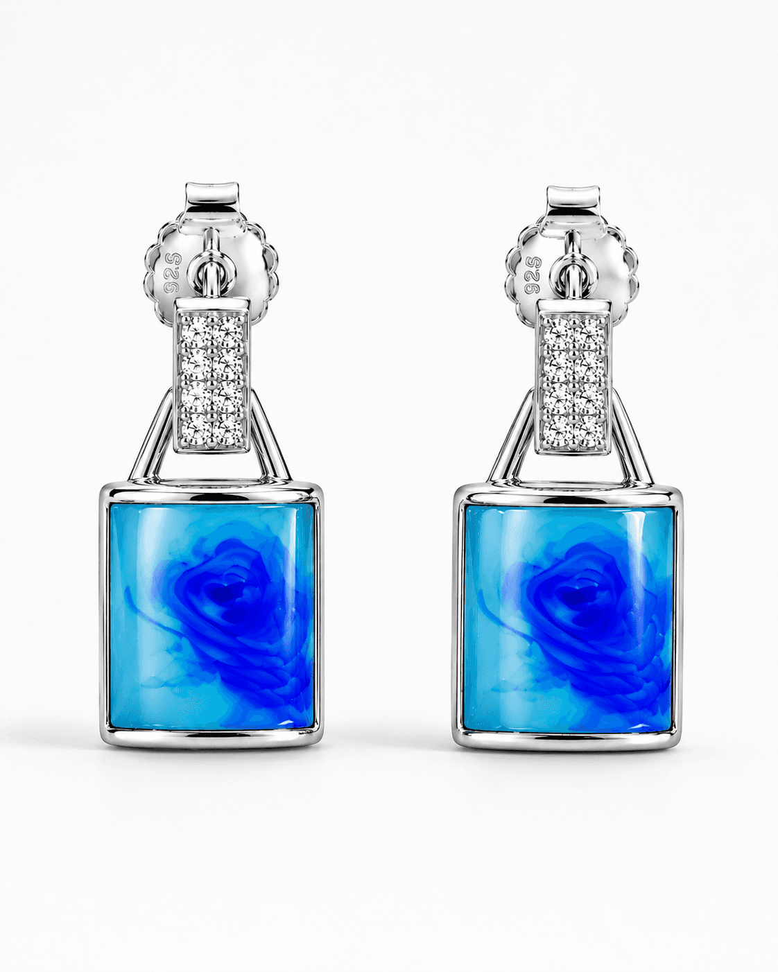 925 sterling silver 925 Silver Neer women's earrings view 1 India